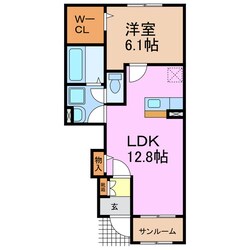 グラン　モワーノの物件間取画像